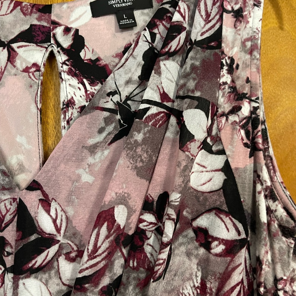 Floral High-Low Dress - Picture 3 of 3